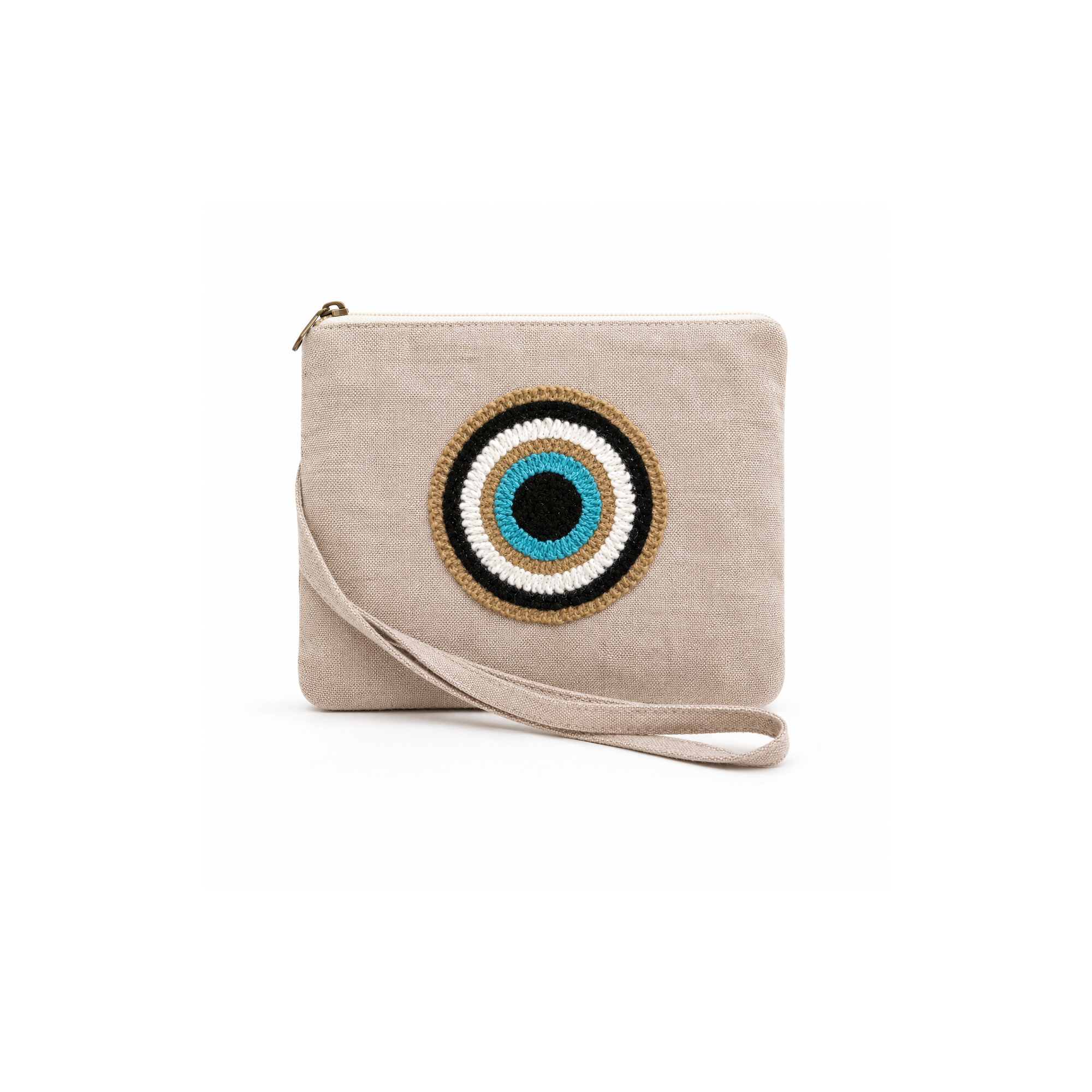 Τσάντα φάκελος Evil Eye Design 5 RIZES CRETE, μπροστινή όψη