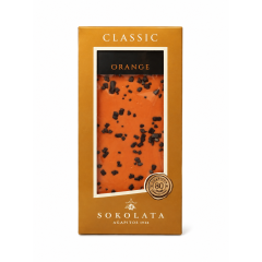 Orange and White Chocolate 100g AGAPITOS, front view