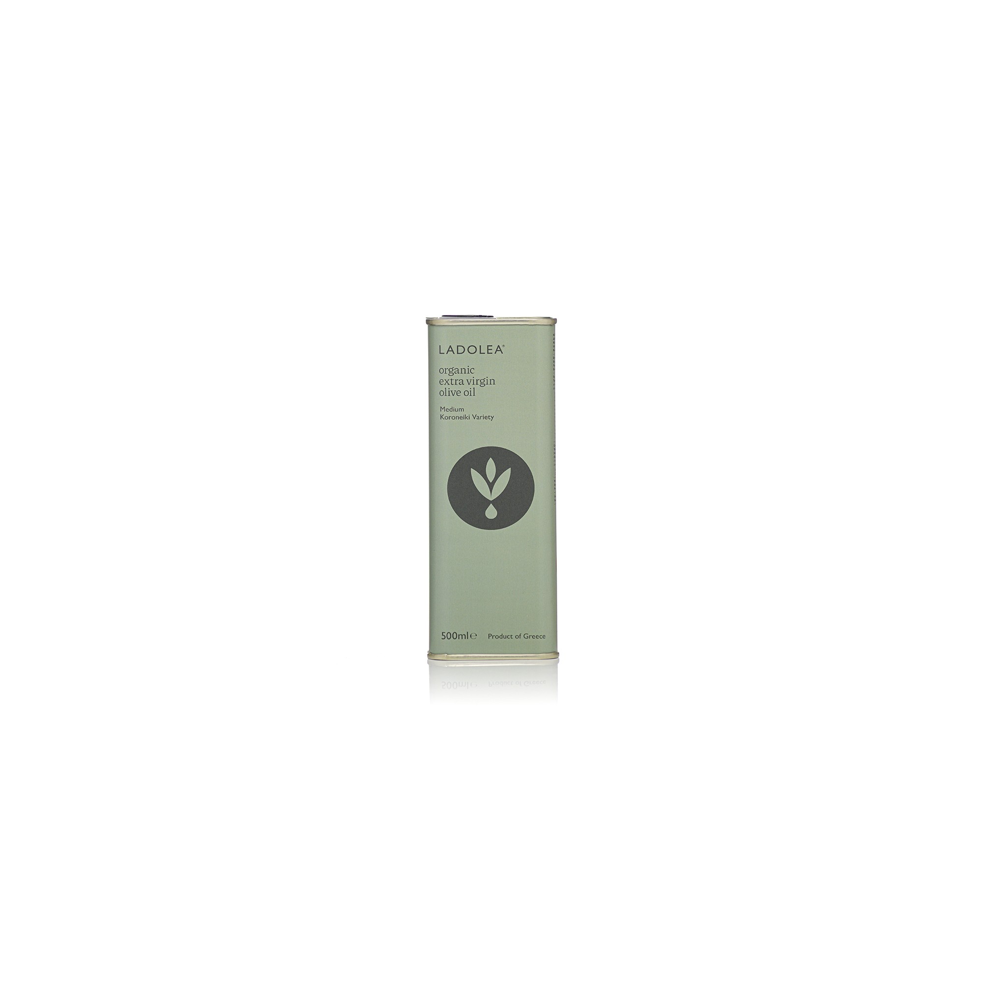 Organic Extra Virgin Olive Oil Koroneiki 500ml front view