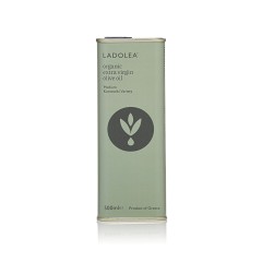 Organic Extra Virgin Olive Oil Koroneiki 500ml front view