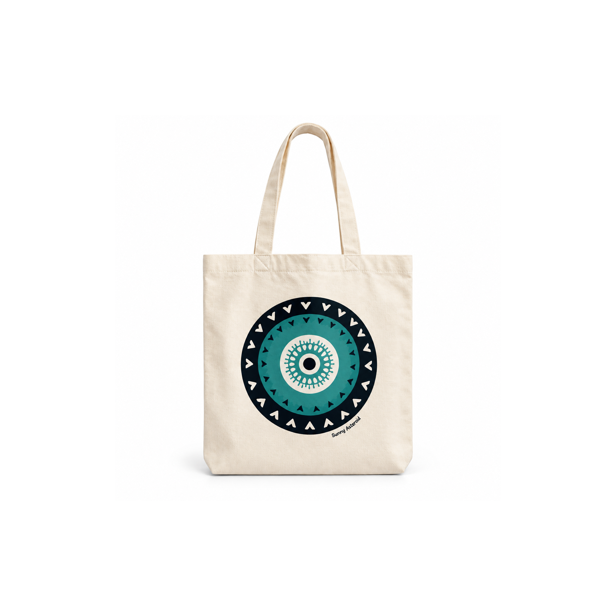 Tote Bag Green Eye AhGB, front view