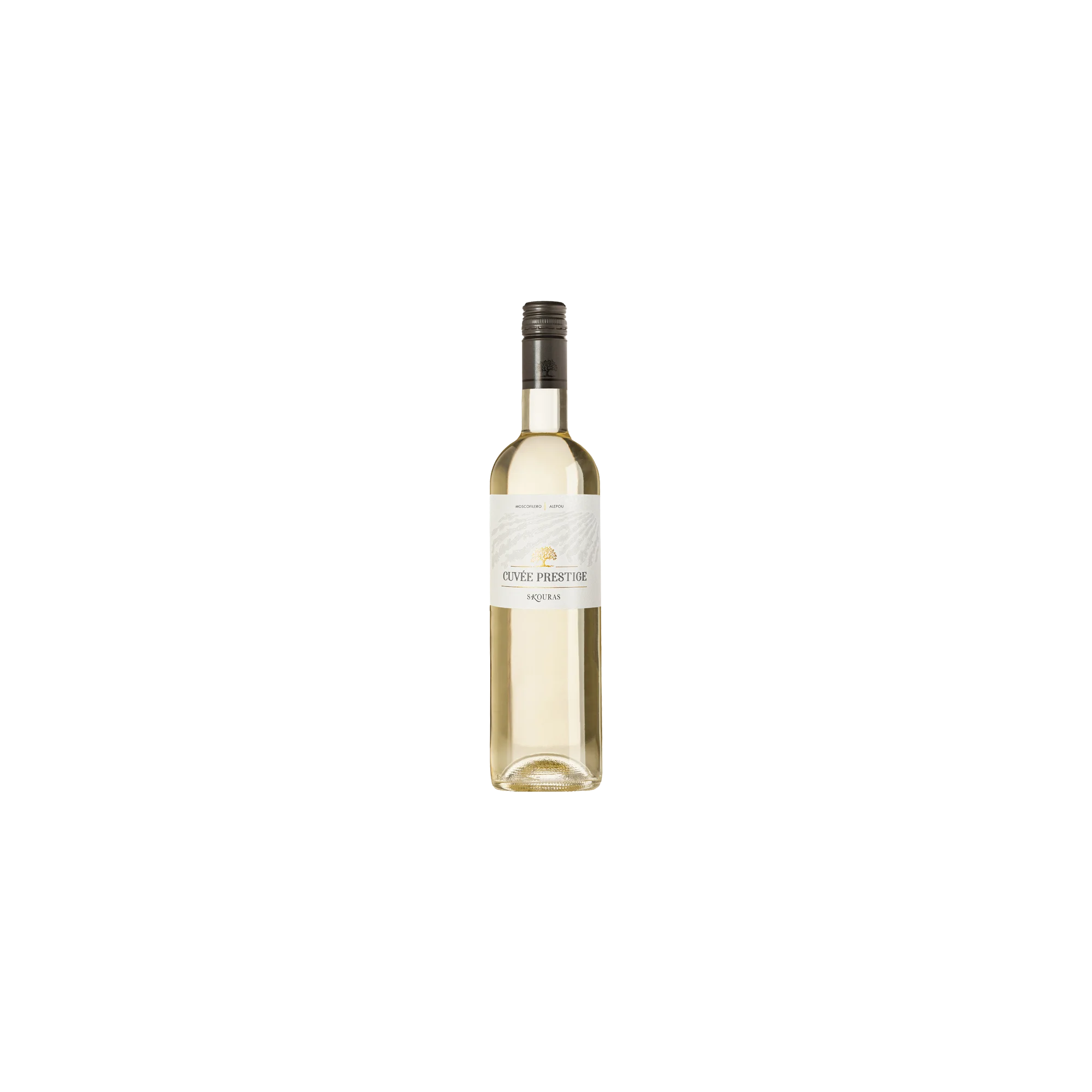 Cuvée Prestige, white wine 750ml DOMAINE SKOURAS, front view