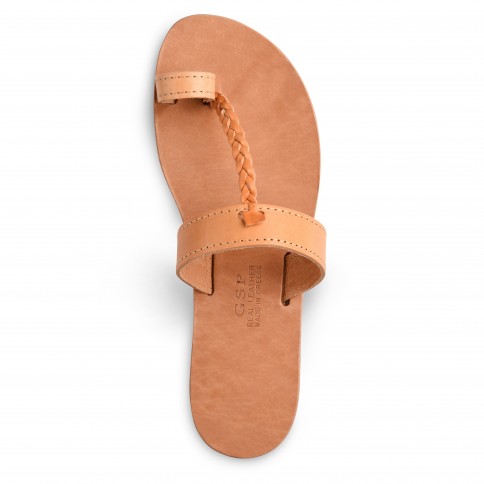 Leather Sandals "Hera" GSP Sandali top view