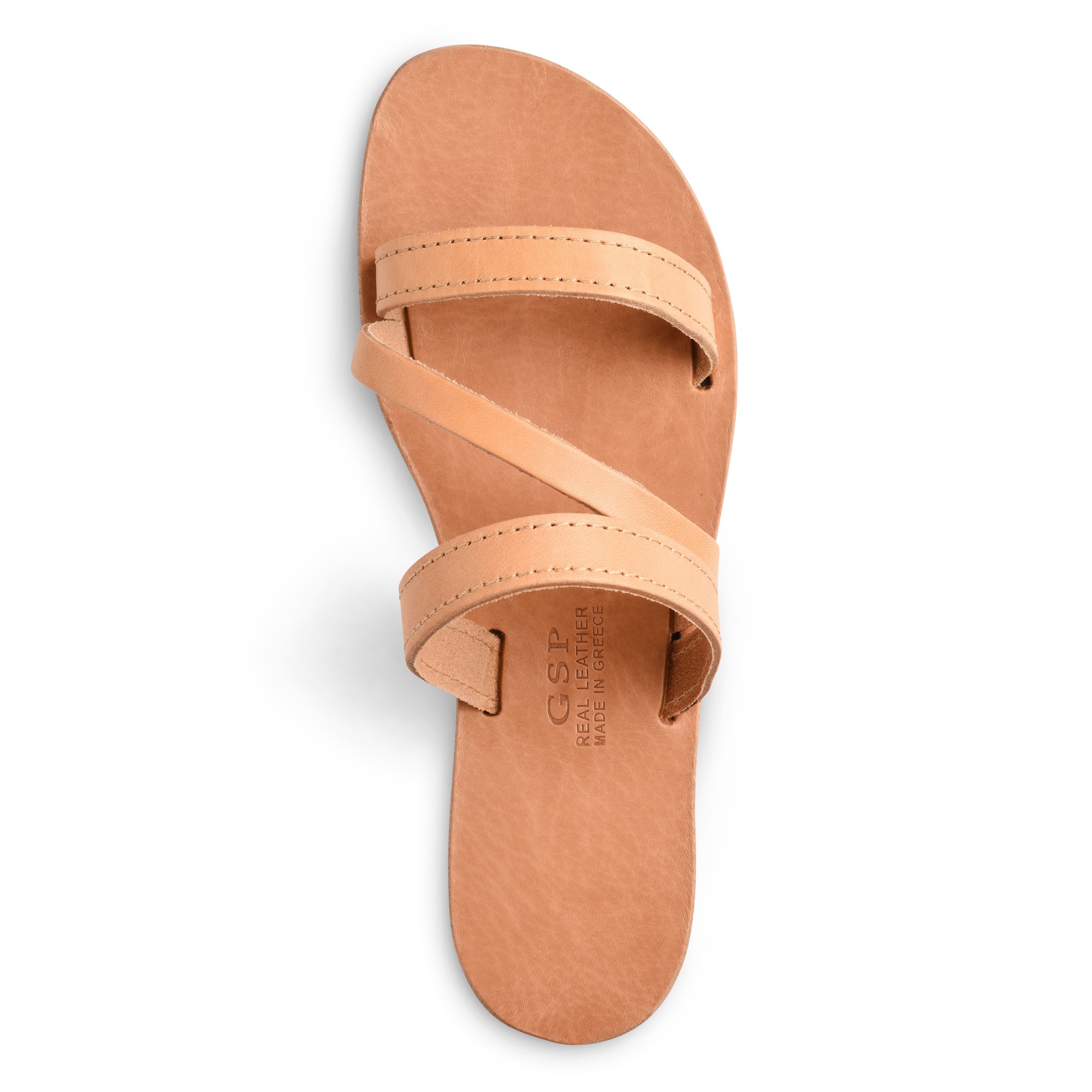 Leather Sandals "Artemis" GSP Sandali top view