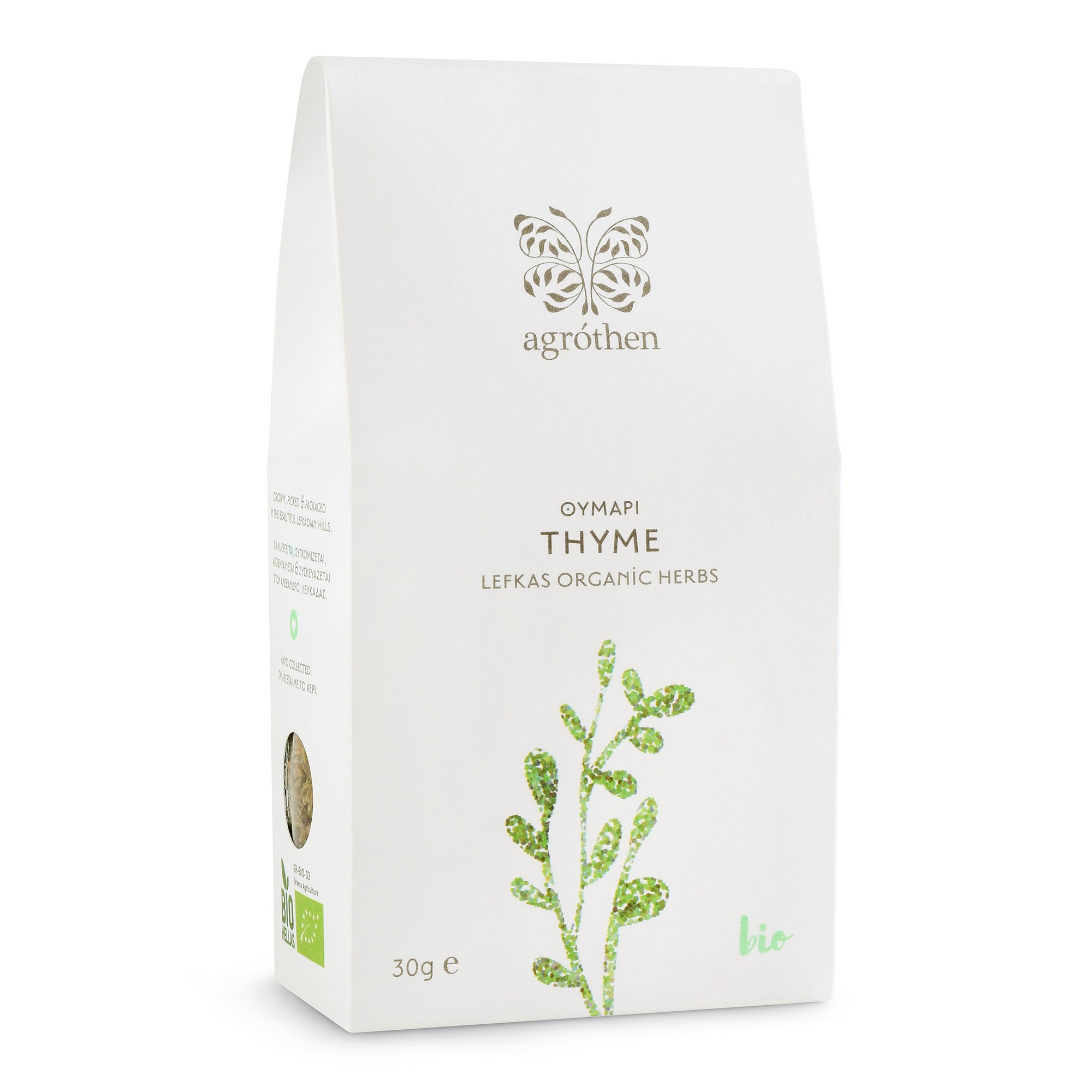 Organic Thyme 30g Agrothen front view