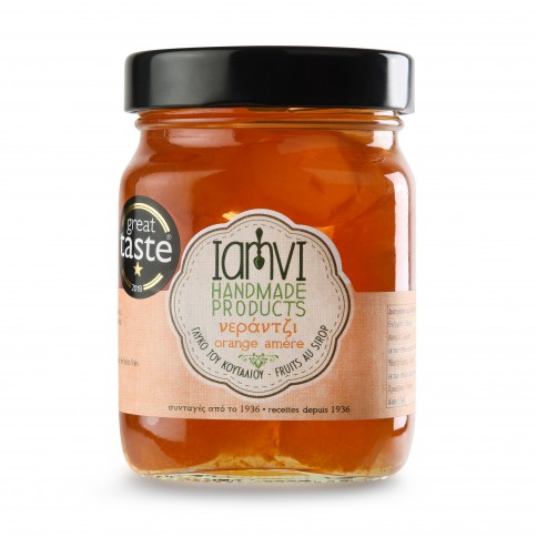 Oranges amères confites artisanales 450g Iamvi vue de face Oranges amères confites artisanales 450g Iamvi vue de face