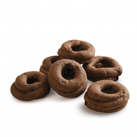 Tsanakia petits biscuits grecs avec des morceaux de chocolat noir 70g Tsanos, détail