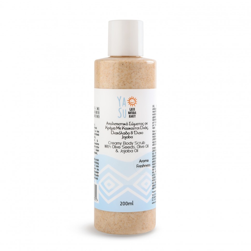 Body scrub with olives, olive oil & jojoba 200ml Ya Su