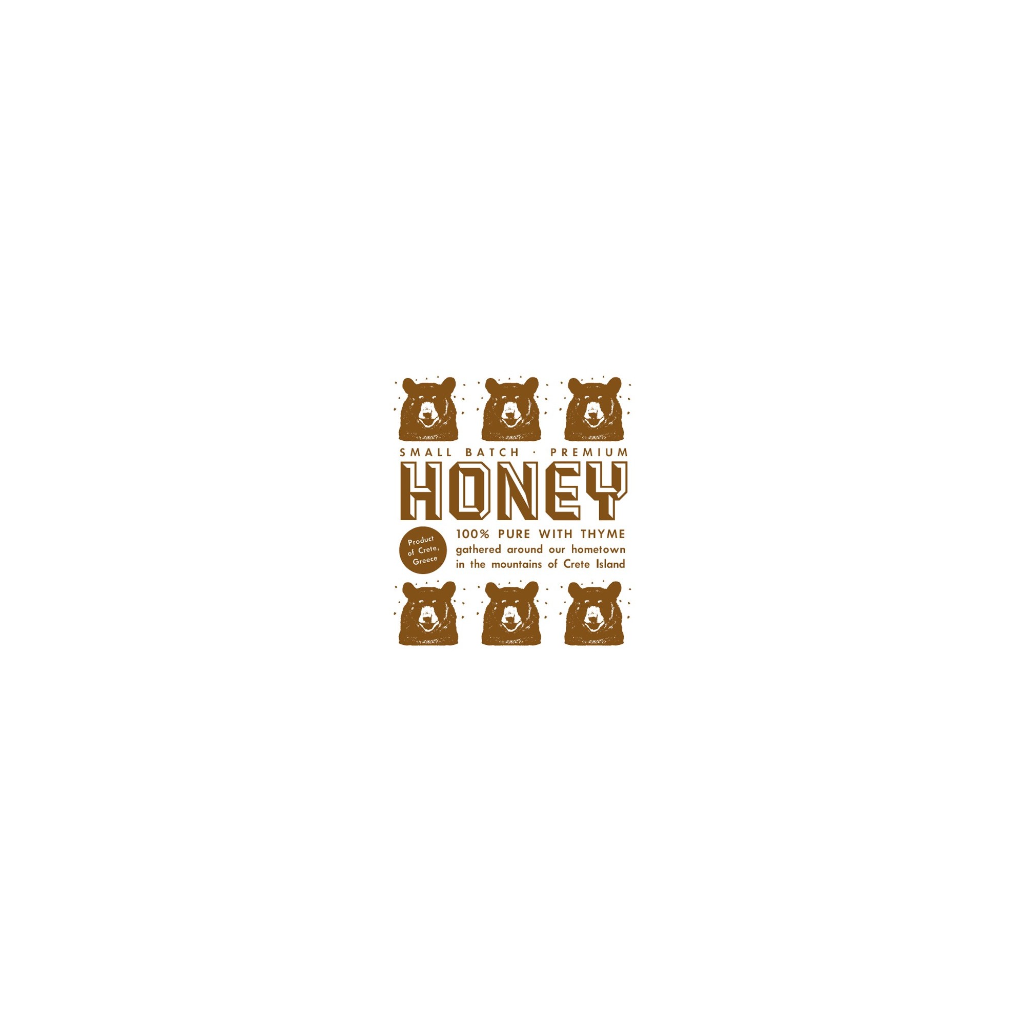 Cretan thyme honey 250g Arodama logo