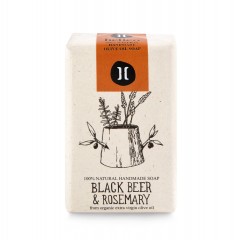 Handmade soap black beer...