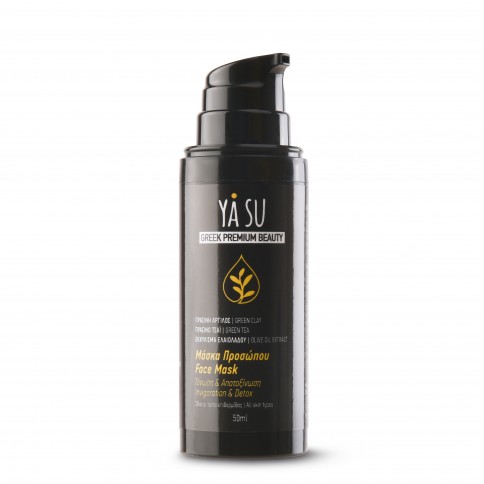 Masque visage 50ml Ya Su bouteille vue de face sans bouchon