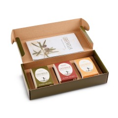 Gift box handmade olive oil...