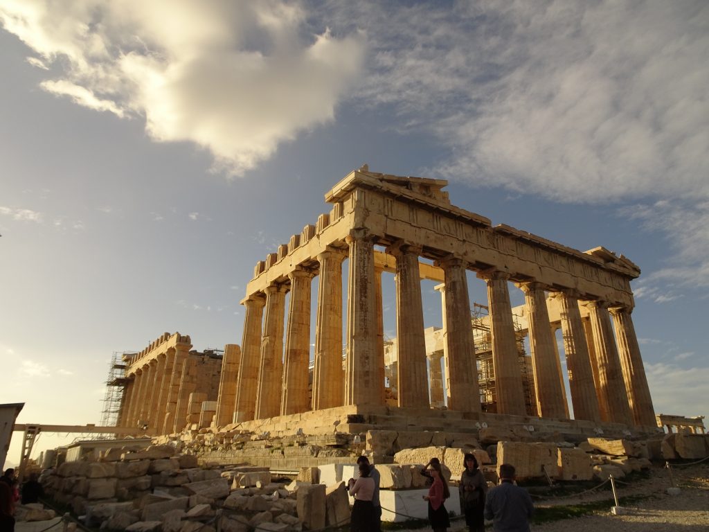 The Parthenon in Athens