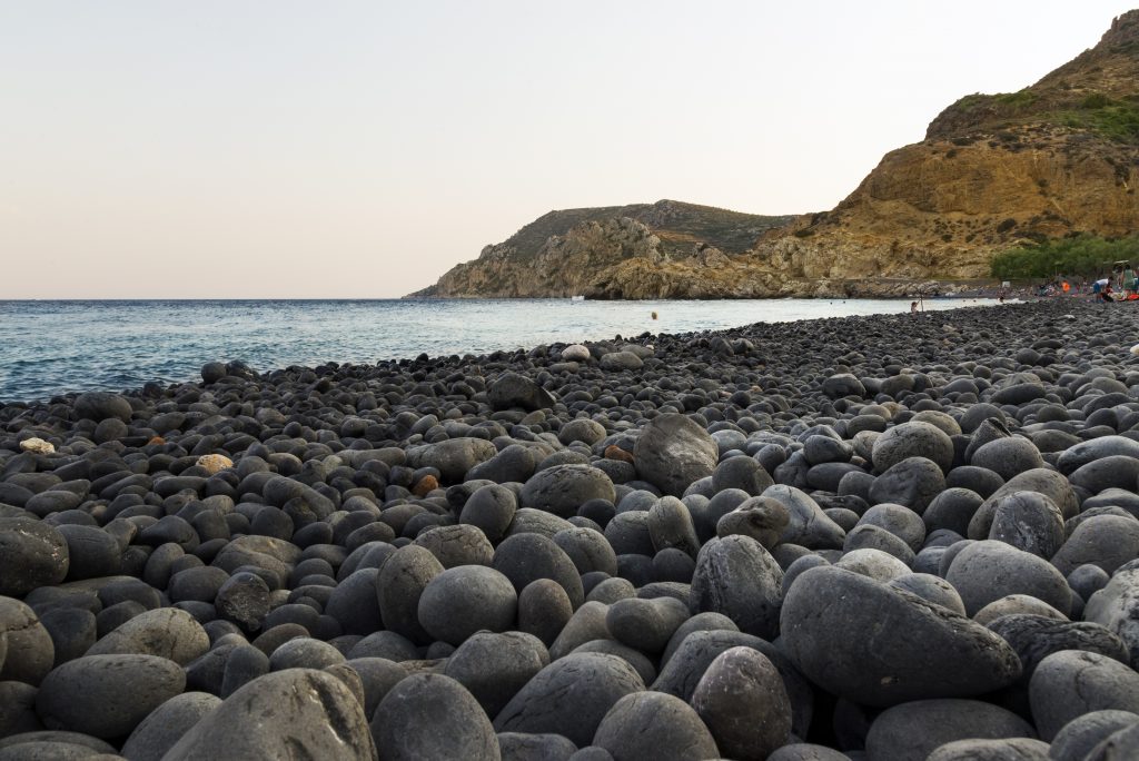 Mavra Volia Beach at Chios Island