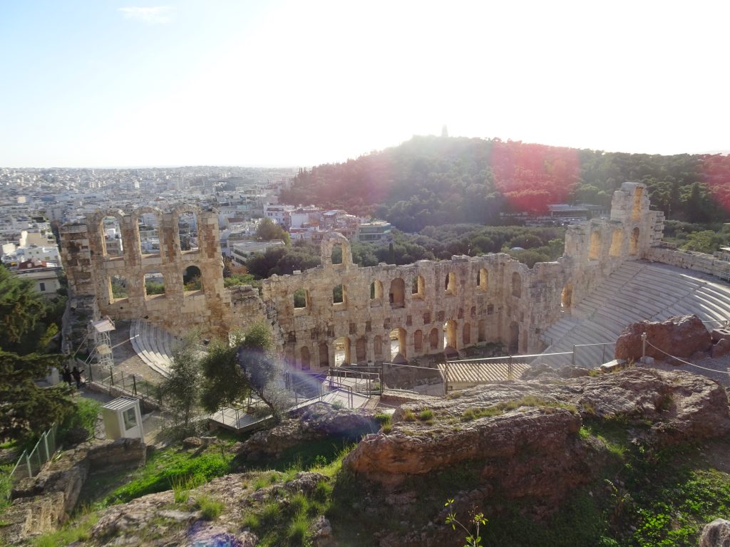 Odeon of Herodes Atticus in Athens