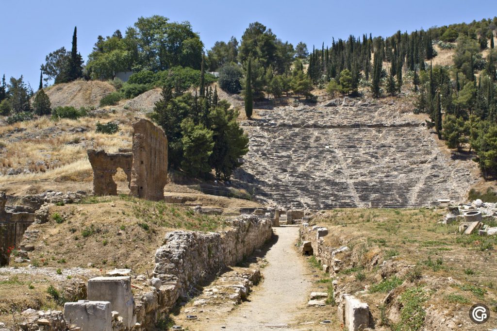 théâtre antique grec d'Argos, dans le Péloponnèse