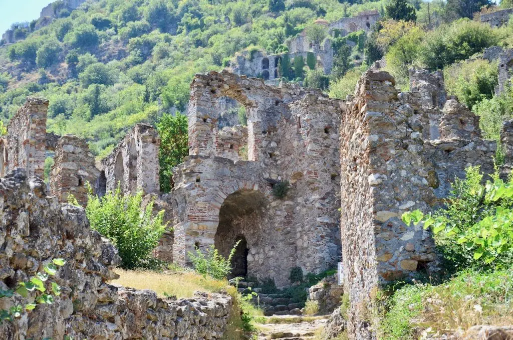 Mystras in Peloponnisos