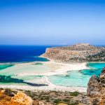 Mpalos, plage en Crète
