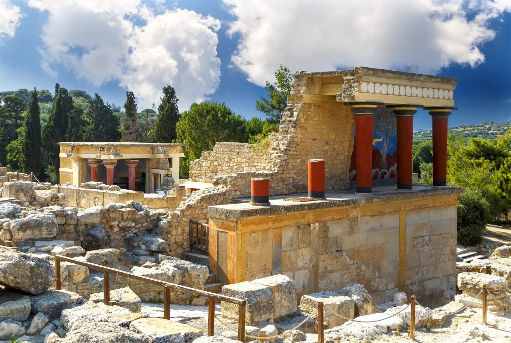 Knossos palace, Heraklion, Crete