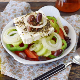 Horiatiki or Greek salad