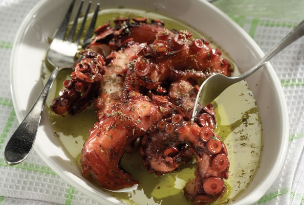 Octopus with vinegar