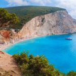 La plage Porto Katsiki sur l'île de Leucade