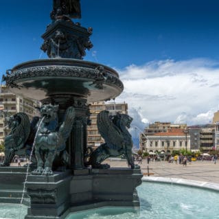 Place Georgiou à Patras en Péloponnèse