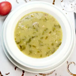 Magiritsa, vegan greek Easter soup