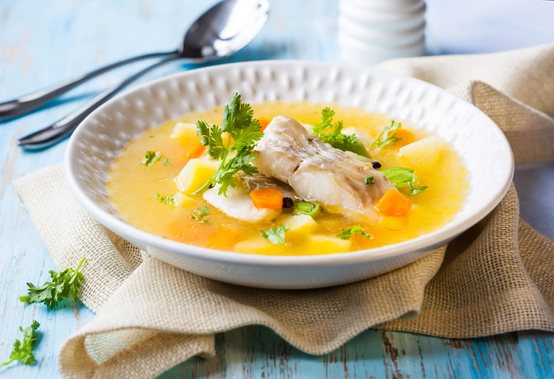 Psarosoupa or Fish soup