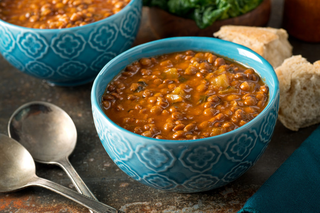 Soupe de lentilles ou fakes