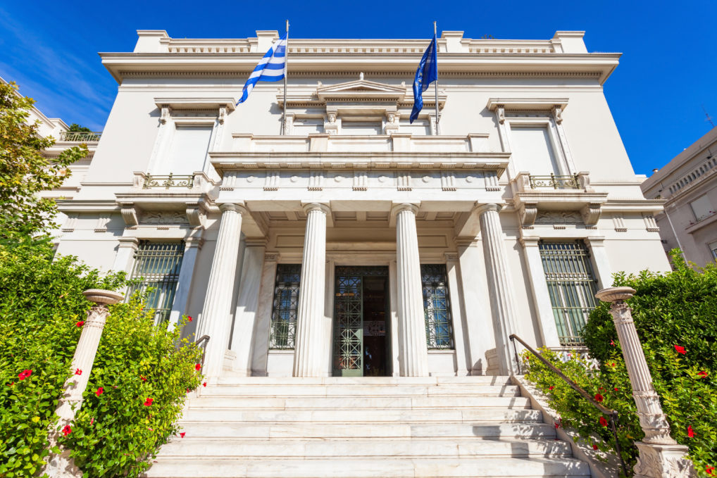 Le musée Benaki à Athènes, le bâtiment principal