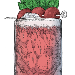 Cherry Tai, une autre version de Mai Tai au Cherry Soda de Three Cents