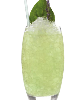 Le cocktail Plomari Splash, avec de l'ouzo Plomari grec