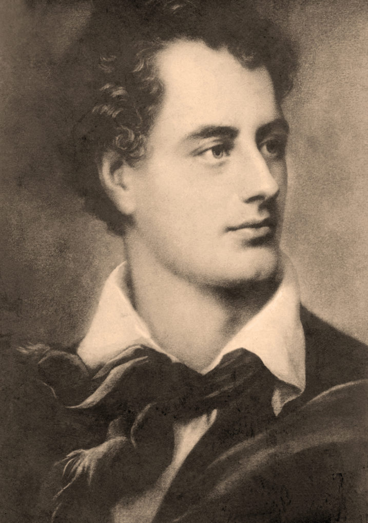 Lord Byron, un de plus connus Philhéllines