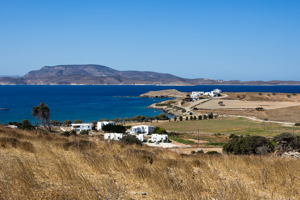 L'île de Schinoussa dans les Cyclades