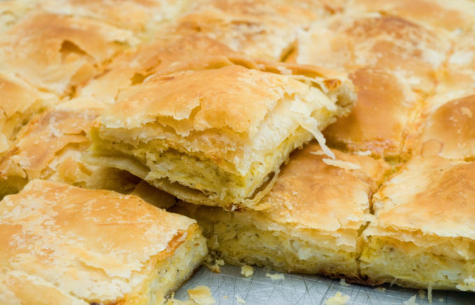 Tyropita ou feuilleté à la feta