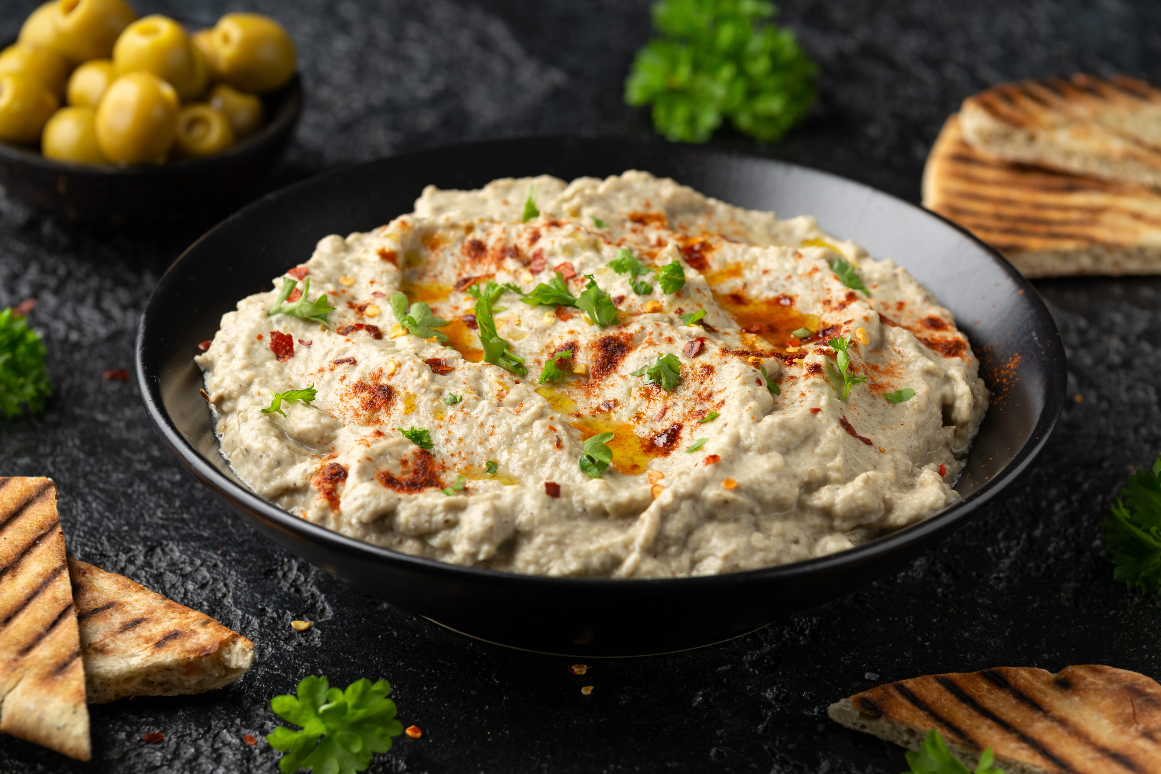 Baba ganoush au tahini