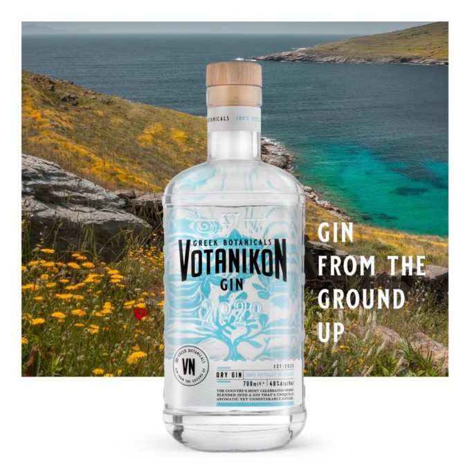 Votanikon Gin ,le plus grec de gins