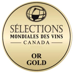 Médaille d'Or Selections Mondiales des Vins 2013